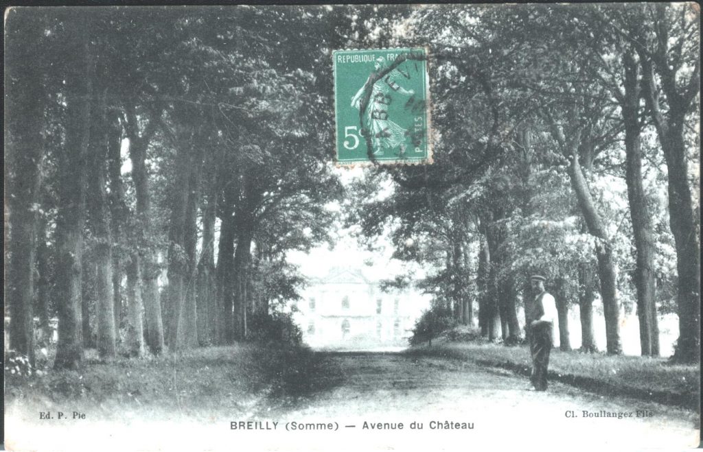 19xx-carte-postale-allee-du-chateau-du-milieu